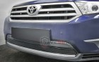 Защита радиатора «Премиум» на Toyota Highlander, 2010-2013, 2 поколение (U40), рестайлинг