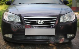 Защита радиатора «Стандарт» на Hyundai Elantra, 2006-2010, 4 поколение (HD)