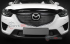 Защита радиатора «Оптимал» на Mazda CX-5, 2015-2017, 1 поколение, рестайлинг