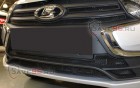 Защита радиатора «Стандарт» на Lada Granta, 2018-2019, 1 поколение, рестайлинг